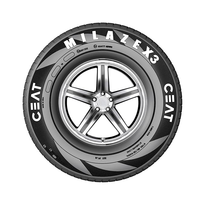 CEAT Milaze X3-165/70 R14 81T Tubeless Car Tyre