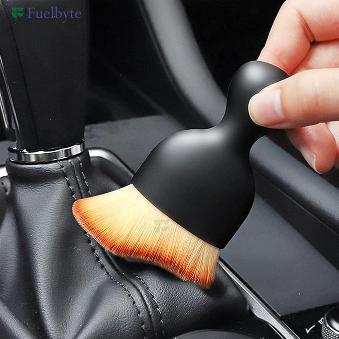 Fuelbyte 4 Pcs Car Cleaning Brush, Car Accessories 2025 Microfiber Cleaning Cloth Kit for Car Ac Cleaning Kit, Car Interior Accessories for Dust Cleaning, Car Cleaning Cloth (4 pcs)